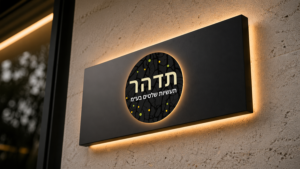 כמה להשקיע בשלט ראשון לעסק?